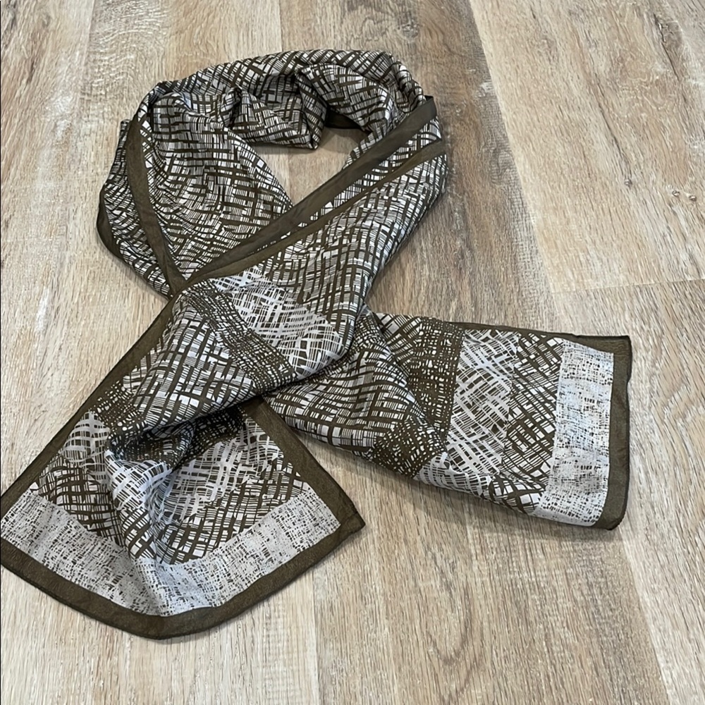 Adrienne Vittadini Silk Scarf